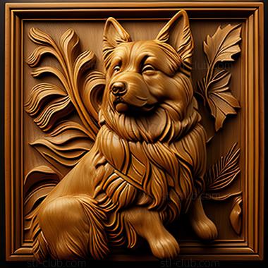 3D model st The Kunming Shepherd dog (STL)